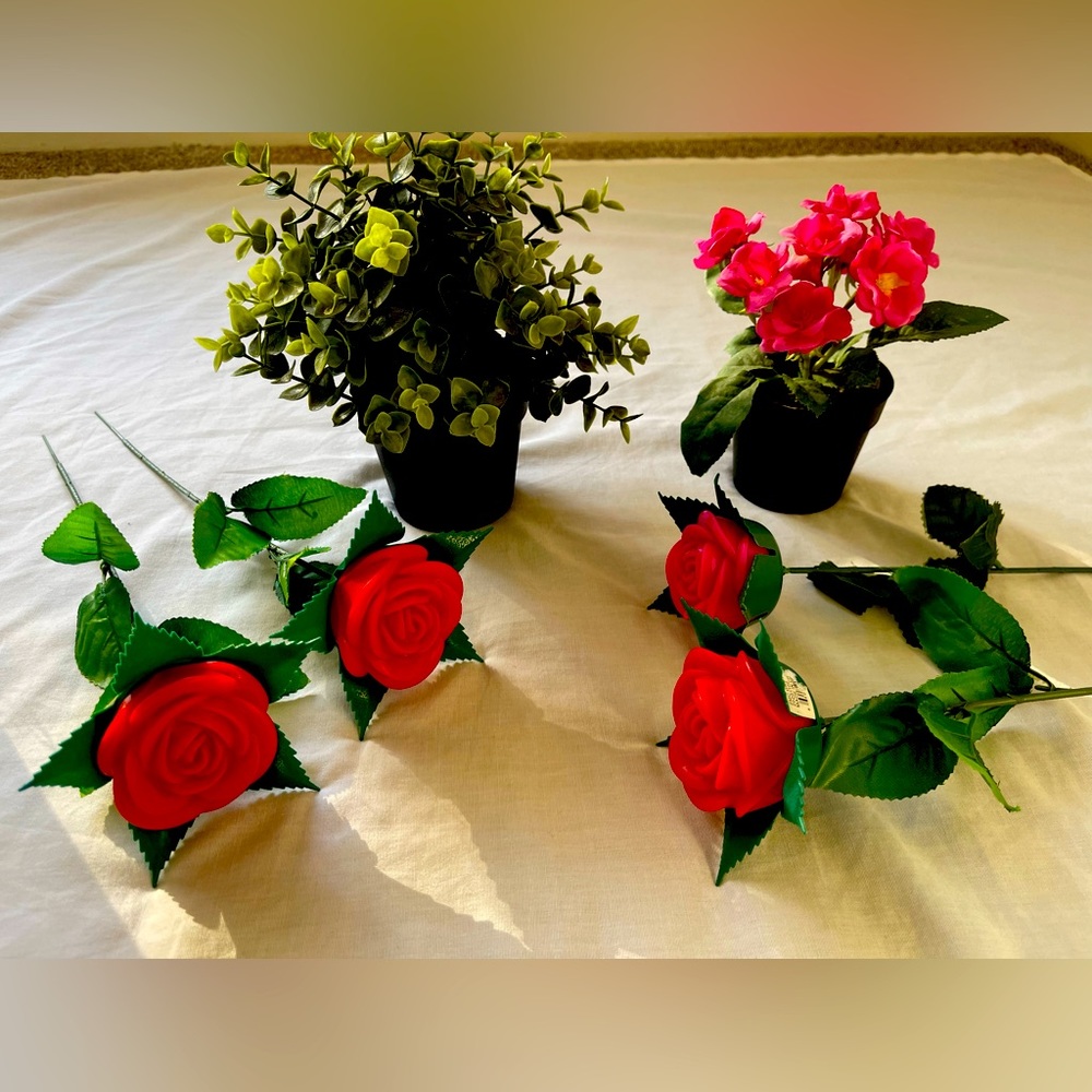 Fake plant/ flowers